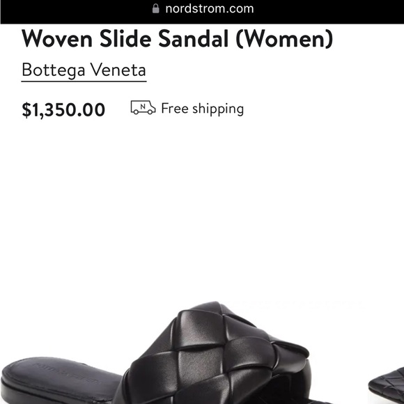 *SOLD* Bottega Veneta woven sandal - Picture 5 of 5